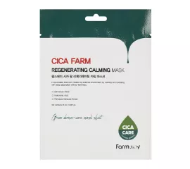 Восстанавливающая тканевая маска с центеллой азиатской  FarmStay Cica Farm Regenerating Calming Mask