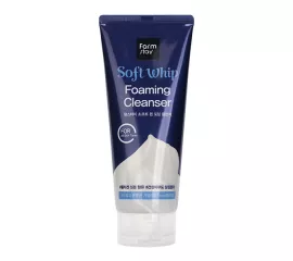 Мягкая очищающая пенка с гиалуроновой кислотой  FarmStay Soft Whip Foaming Cleanser