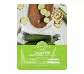 Тканевая маска с экстрактом огурца Grace Day Cucumber Cellulose Mask