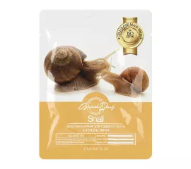 Тканевая маска с муцином улитки Grace Day Snail Cellulose Mask