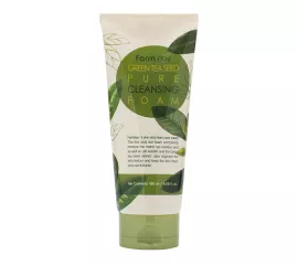 Пенка для очищения лица с экстрактом семян зеленого чая FarmStay Green Tea Seed Pure Cleansing Foam