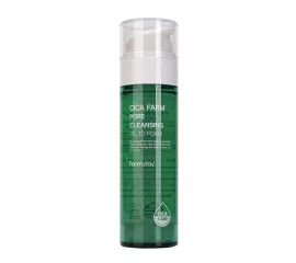Гидрофильное масло-пенка с центеллой азиатской  FarmStay Cica Farm Pore Cleansing Oil To Foam