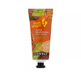 Питательный крем для ног с экстрактом какао Consly Super Nourishing Foot Cream