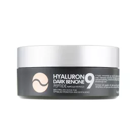 Омолаживающие патчи для глаз с пептидами и коэнзимом Q10 MEDI-PEEL Hyaluron Dark Benone Peptide 9 Ampoule Eye Patch