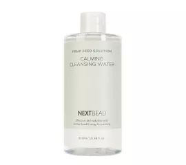 Мицеллярная вода для снятия макияжа с маслом конопли NEXTBEAU Hemp Seed Solution Calming Cleansing Water