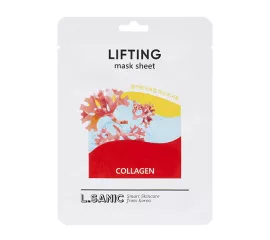 Тканевая маска с коллагеном  L.Sanic Collagen Lifting Mask Sheet
