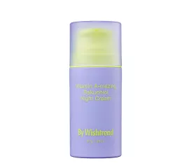 Ночной омолаживающий крем с ретинолом и бакучиолом By Wishtrend Vitamin A-mazing Bakuchiol Night Cream
