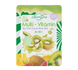 Тканевая маска с экстрактом киви Grace Day Multi-Vitamin Kiwi Mask Pack