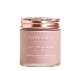 Увлажняющая маска с розой и гиалуроновой кислотой&nbsp; Mary & May Rose Hyaluronic Hydra Wash off Pack