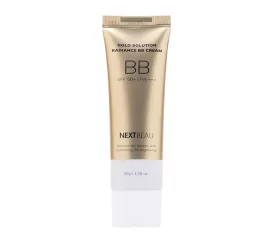 ВВ-крем с эффектом сияния NEXTBEAU Gold Solution Radiance BB Cream SPF 50+ PA+++ №02 Natural Beige