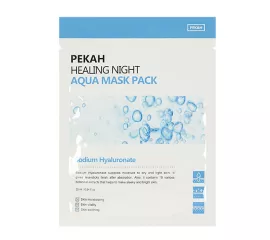 Вечерняя увлажняющая тканевая маска PEKAH Healing Night Aqua Mask Pack