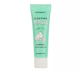 Питательная ночная маска с маслом бразильского ореха и авокадо Consly Wonder Food Avocado and Brazil Nut Nutrition Sleeping Mask