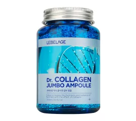 Омолаживающая сыворотка с гиалуроновой кислотой и коллагеном LEBELAGE Dr. Collagen Jumbo Ampoule