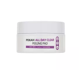 Очищающие пилинг-пады с AHA и BHA кислотами и гиалуроновой кислотой PEKAH All Day Clear Peeling Pad