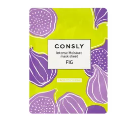 Тканевая маска с инжиром и пробиотиками Consly Probiotic Biome Intense Moisture Fig Mask Sheet