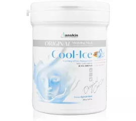 Успокаивающая и охлаждающая альгинатная маска Anskin Cool-Ice Modeling Mask (240 гр, банка для хранения)