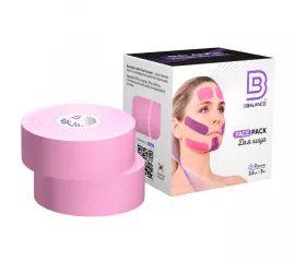 Тейп для лица BBalance Face Pack 2,5см*5м (сакура)