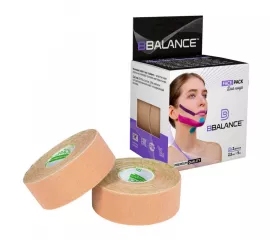 Тейп для лица BBalance Face Pack 2,5см*5м (бежевый)
