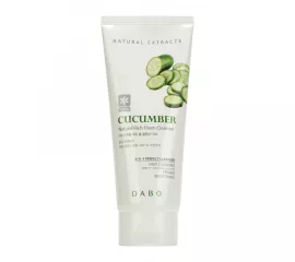 Освежающая пенка для умывания c экстрактом огурца DABO Natural Rich Foam Cleanser - Cucumber