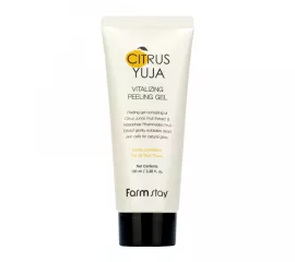 Отшелушивающий пилинг-гель с экстрактом юдзу FarmStay Citrus Yuja Vitalizing Peeling Gel