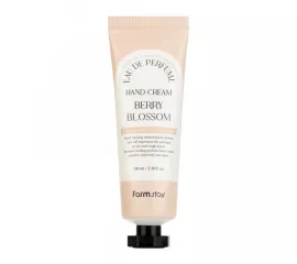 Парфюмированный крем для рук с экстрактами ягод FarmStay EAU DE Perfume Hand Cream Berry Blossom
