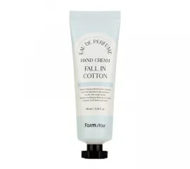 Парфюмированный крем для рук с экстрактом хлопка FarmStay EAU DE Perfume Hand Cream Fall In Cotton