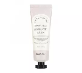 Парфюмированный крем для рук с экстрактом вечерней примулы FarmStay EAU DE Perfume Hand Cream Romantic Musk