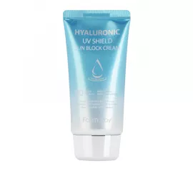 Солнцезащитный крем с гиалуроновой кислотой SPF50+/PA+++ FarmStay Hyaluronic UV Shield Sun Block Cream SPF 50/PA+++