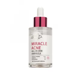 Выравнивающая сыворотка для проблемной кожи с ниацинамидом Grace Day Miracle Acne All In One Ampoule