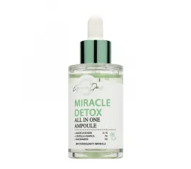 Успокаивающая сыворотка с экстрактом центеллы азиатской Grace Day Miracle Detox All In One Ampoule