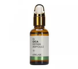 Успокаивающая ампульная сыворотка с центеллой азиатской LEBELAGE Dr. Cica Derma Ampoule