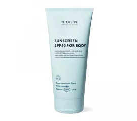Солнцезащитный крем для тела SPF50 M.Aklive Sunscreen SPF50 For Body