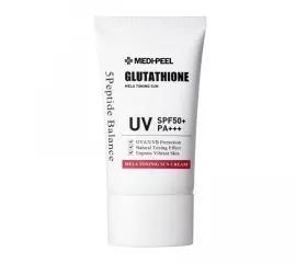 Солнцезащитный крем с глутатионом&nbsp;SPF50+PA++++ MEDI-PEEL Bio-Intense Glutathione Mela Toning Sun Cream SPF50+PA++++