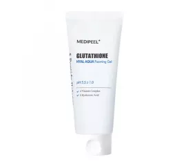 Очищающий гель с глутатионом и гиалуроновой кислотой MEDI-PEEL Glutathione Hyal Aqua Foaming Gel Cleanser