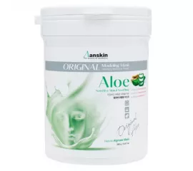 Маска альгинатная с экстрактом алоэ успокаивающая Anskin Aloe Modeling Mask Sensitive Skin and Soothing