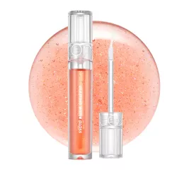 Блеск для губ с волюфилином&nbsp; ROM&ND Glasting Water Gloss 01 Sanho Crush