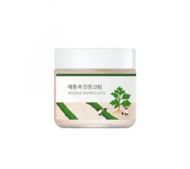 Лёгкий успокаивающий крем с полынью Round Lab Mugwort Calming Cream