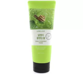 Пенка для умывания с улиткой Lebelage  Snail Cleansing Foam 180ml