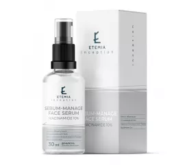Себорегулирующая сыворотка с ниацинамидом (10%) Etemia Sebum-Manage Face Serum Niaсinamide 10%