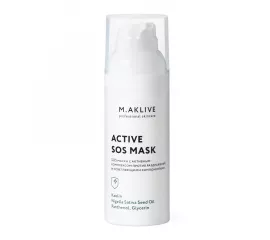 Маска активная SOS "Борьба с несовершенствами" M.AKLIVE Active Sos Mask