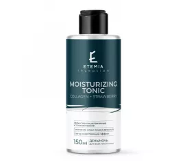 Увлажняющий тонер с коллагеном и экстрактом клубники&nbsp; Etemia Moisturizing Tonic Collagen + Strawberry