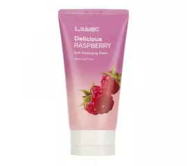 Очищающая пенка для умывания с экстрактом малины L.Sanic Delicious Raspberry Soft Cleansing Foam