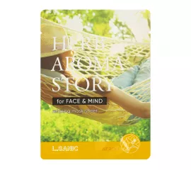 Тканевая маска с экстрактом нероли и эффектом ароматерапии L.Sanic Herb Aroma Story Neroli Relaxing Mask Sheet
