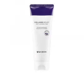 Пенка для умывания с гидролизованным коллагеном  MIZON Collagen Milky Deep Cleansing Foam