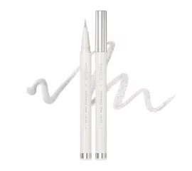 Сияющая подводка для век ROM&ND Twinkle Pen Liner 01 Silver Flake