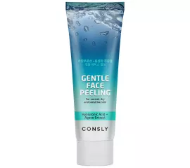 Пилинг-скатка с гиалуроновой кислотой и голубой агавой  CONSLY Gentle Face Peeling with Hyaluronic Acid and Blue Agave